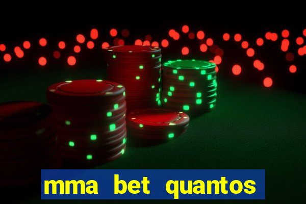 mma bet quantos saques por dia